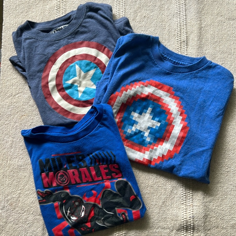 Boys Super Hero Tees